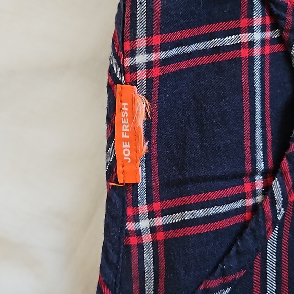 Joe Fresh Girls Plaid Dress Size 12 - Picture 5 of 6